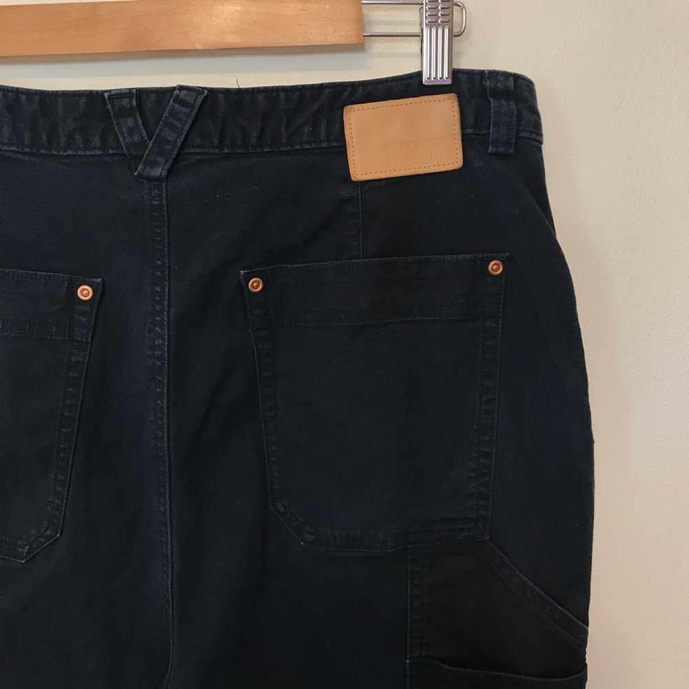 Duluth Trading Co. Women’s Pants Navy Blue Flex Fire Hose Slim Leg size 14 X 29 - Picture 6 of 7
